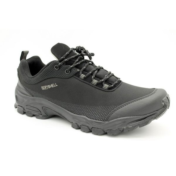 Męskie Buty Sportowe American Softshell WT 02/21 czarne nadwymiar