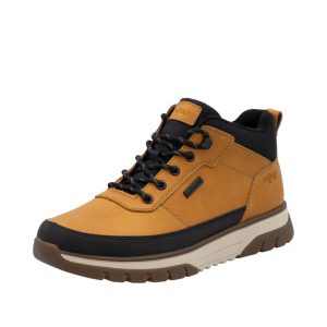 Żółte Trekkingi męskie Rieker B9300-20