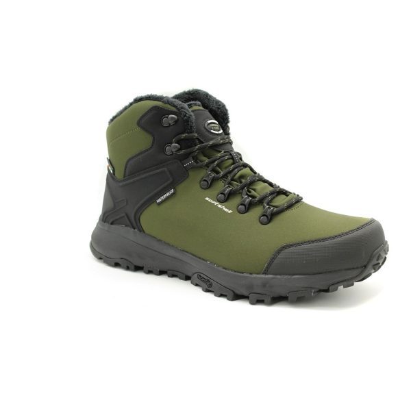 Męskie Trekkingi American Softshell HL 142/24 zielone Nadwymiar